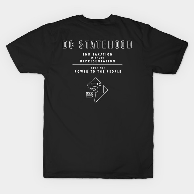 DC STATEHOOD (back) by OF THIS CITY